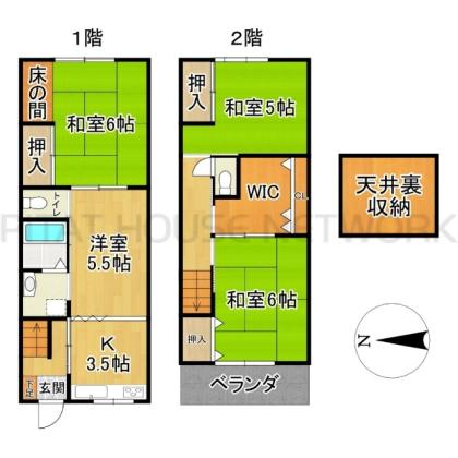  間取り図写真