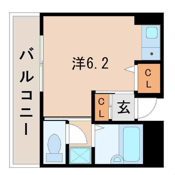 池田市神田マンション 間取り図画像