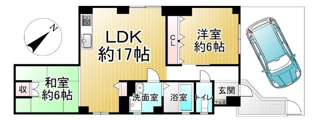  間取り図写真