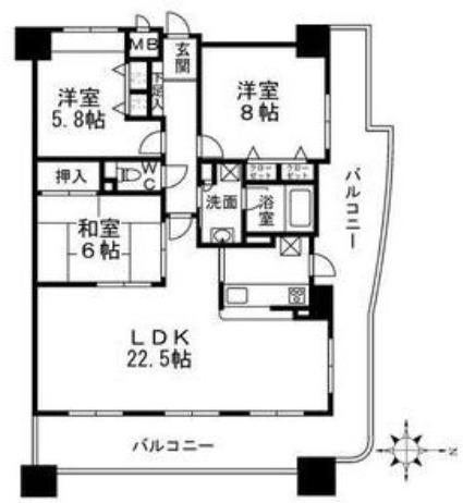  間取り図写真