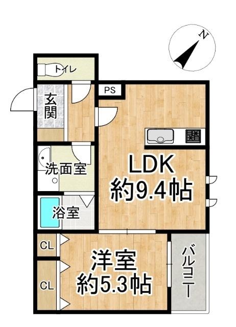  間取り図写真