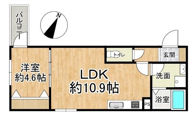  間取り図写真