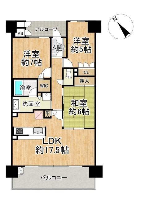  間取り図写真