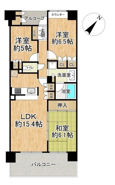  間取り図写真