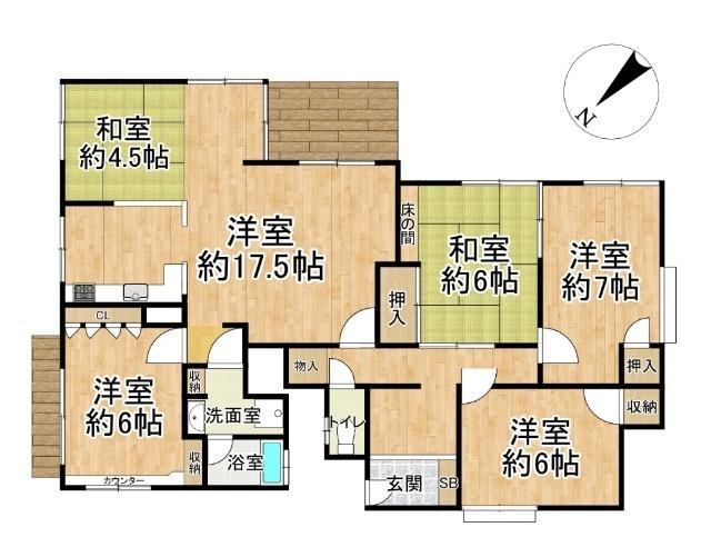 ペディハウス猪名川台1丁目（1） 間取り図画像