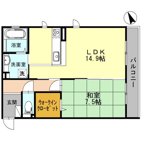  間取り図写真