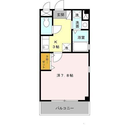 メゾン・ド・カレッタ（201） 間取り図画像