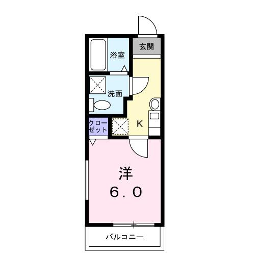Ｆ’ｇｒａｃｅ　豊中南（201） 間取り図画像