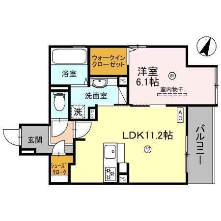 ユニヴェール千里中央（202） 間取り図画像