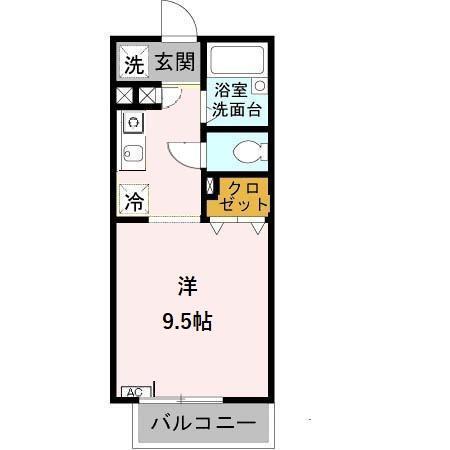 パセオ･グリーンヒルズ（202） 間取り図画像