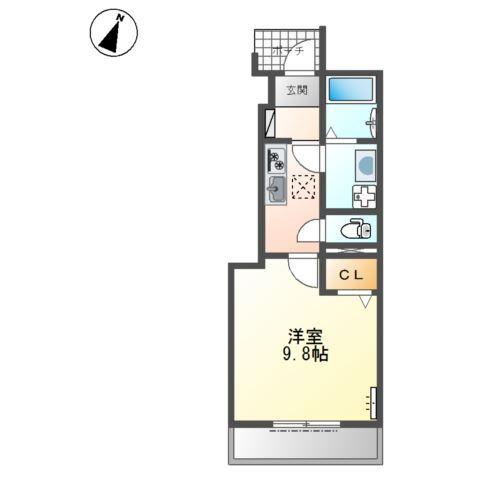 ノースバレイⅡ 間取り図画像
