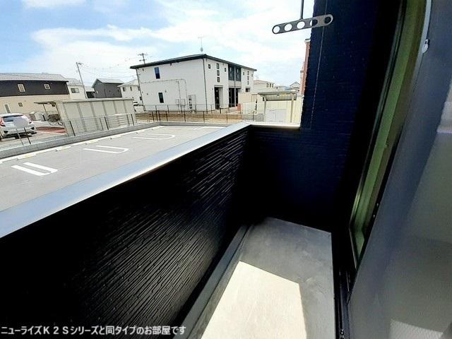 個邸昆陽（101） バルコニー