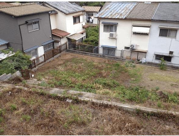 川西市寺畑2丁目　約131坪の建築条件なし土地 土地