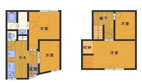 池田市新町　オーナーチェンジ物件♪ 間取り図画像