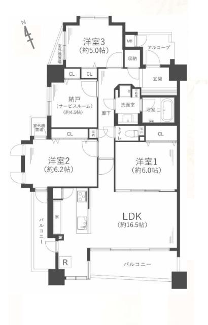 間取図