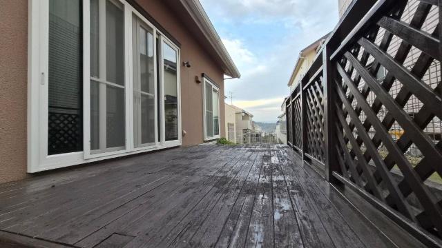 猪名川町つつじが丘２丁目中古戸建　リフォーム済物件 庭