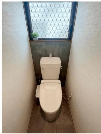 旭丘2丁目中古戸建　全居室6帖以上の広々5LDK トイレ