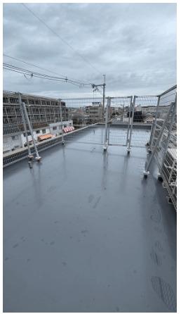 池田市荘園ビル　1棟収益物件 バルコニー