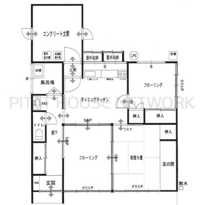  間取り図写真