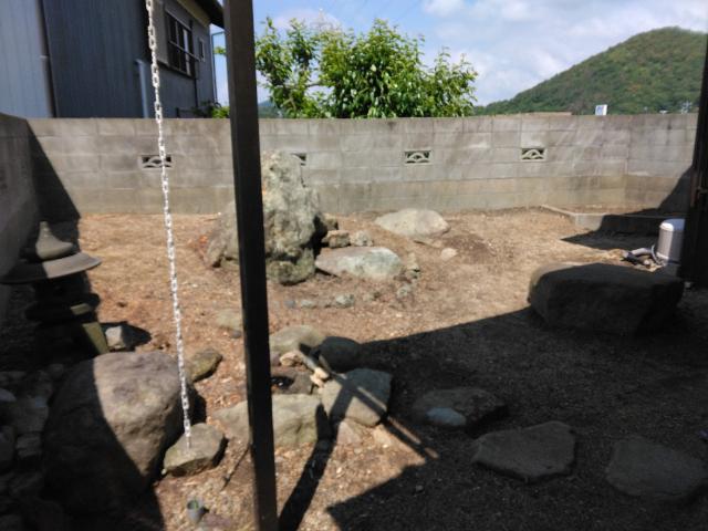 下小鯖　平屋 庭