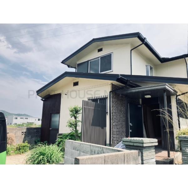 外壁塗装済み。