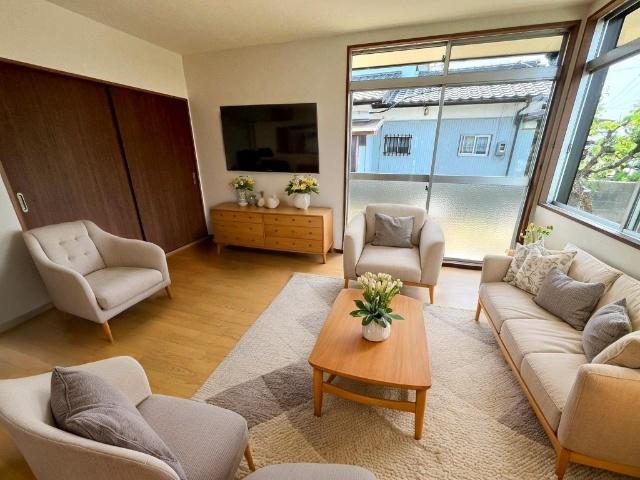 岸津中古戸建 リビング