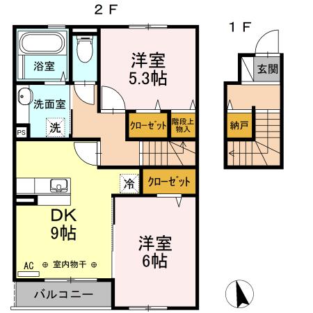 ル・フレール（203） 間取り図画像