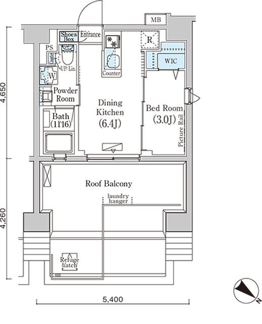  間取り図写真