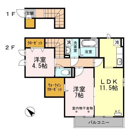  間取り図写真
