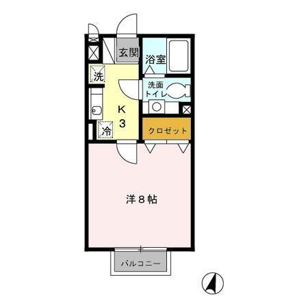 リベルテ豊田（203） 間取り図画像