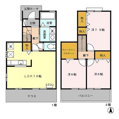  間取り図写真