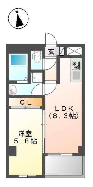 Ｍ’ｓ　ＣＩＴＹ　三原台 間取り図画像