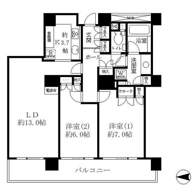  間取り図写真