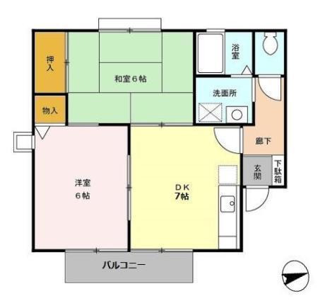 グラース壱番町（101） 間取り図画像