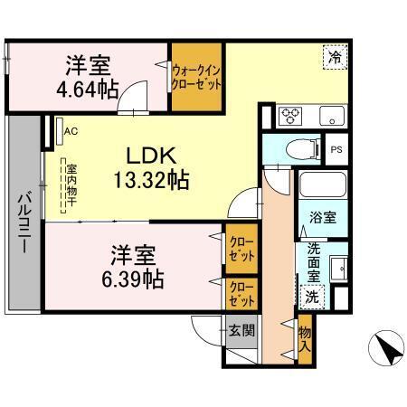 セレスティア西台B（203） 間取り図画像