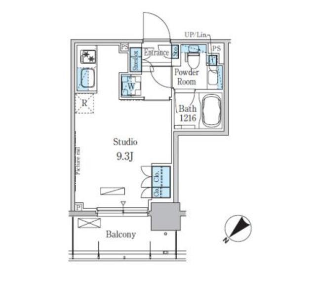 パークアクシス押上テラス（702） 間取り図画像