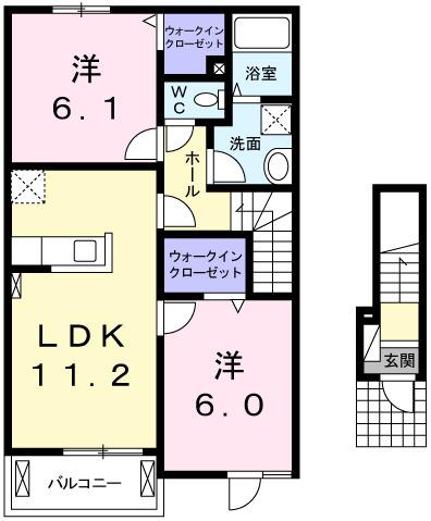 Ｂｌａｎｃ−ｍａｉｓｏｎ（202） 間取り図画像