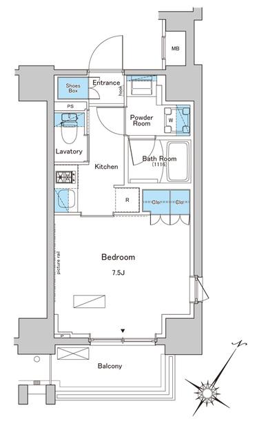 ルフォンプログレ南大塚（701） 間取り図画像