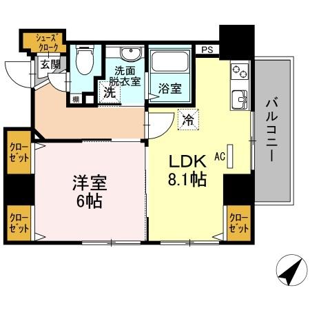 Berte Soya KHK（403） 間取り図画像