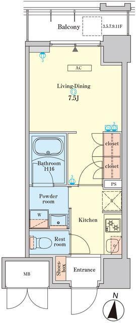  間取り図写真