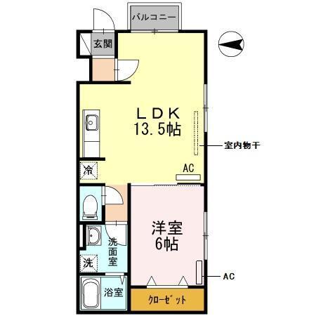 ソワーニュ（104） 間取り図画像