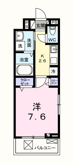 エポック（301） 間取り図画像