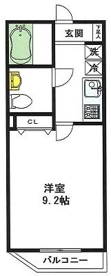 メゾン中野弥生町（302） 間取り図画像