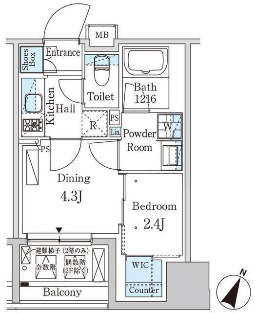  間取り図写真
