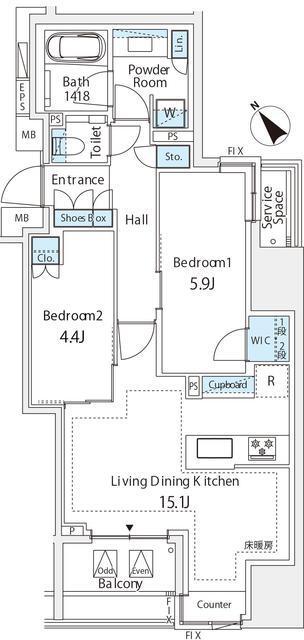  間取り図写真