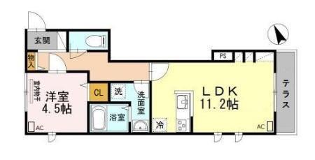  間取り図写真
