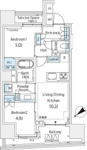  間取り図写真
