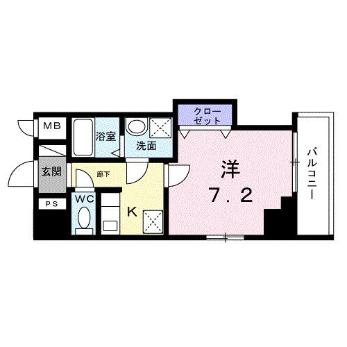 シエロ西竹の塚（604） 間取り図画像