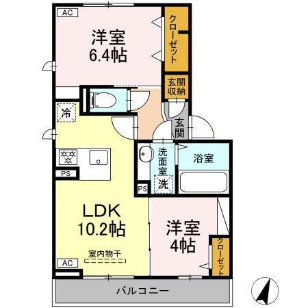 グローサー・ベーア（301） 間取り図画像