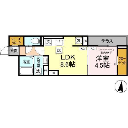 グラナーデ徳丸（101） 間取り図画像